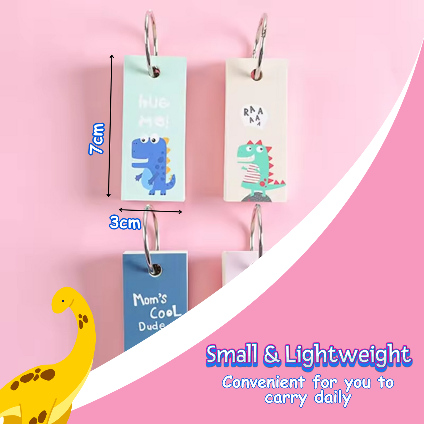 Sakuya Little Iron Circle Book Student Mini WordBook Portable Notepad