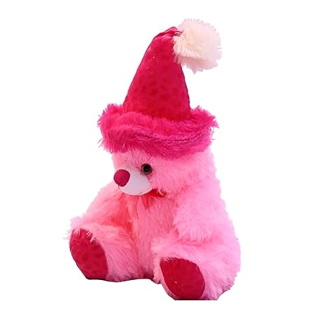 Sakuya Original Joker Teddy, Non-Toxic Super Soft Plush Stuff Toys for All Age Groups - 40 cm (Pink)