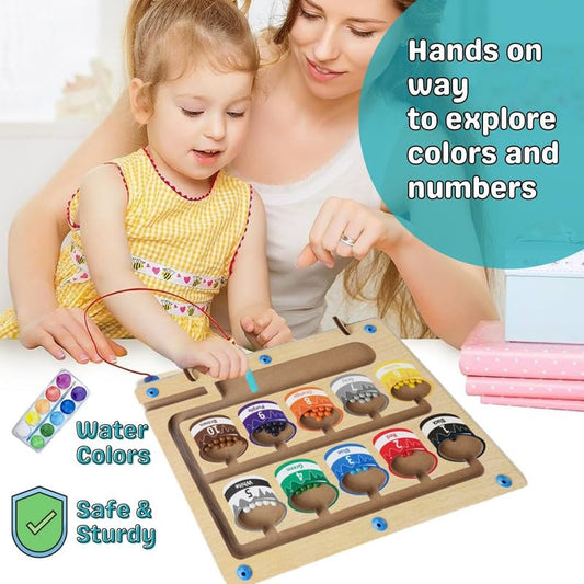 Sakuya Montessori Toys | Montessori Maze Toys Safe Magnet for Traveling for Kid | Montessori Maze Toys Safe Magnet | Traveling for Kid - Sakuya