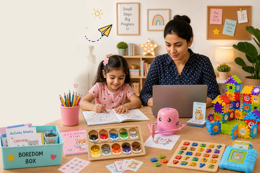 Working from Home with Kids? What Actually Keeps Them Busy (Without Screens)