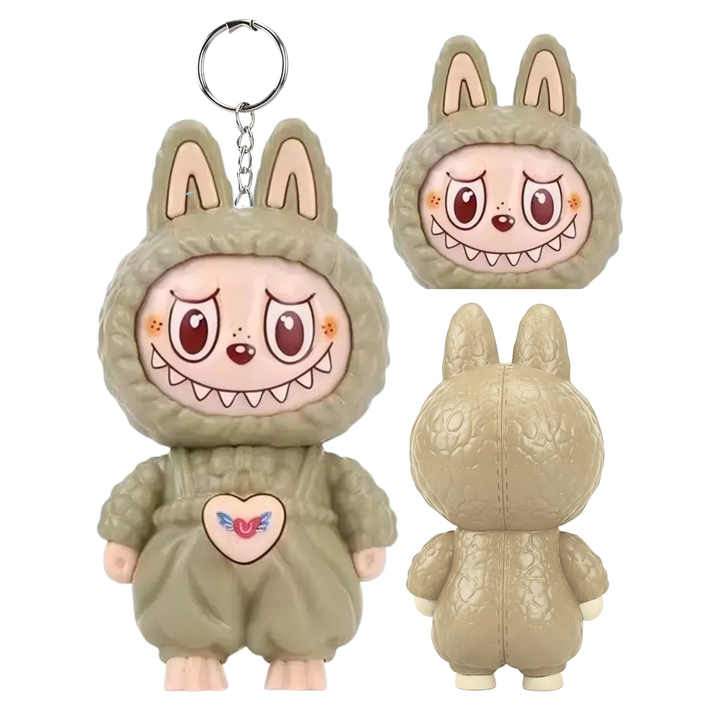 Sakuya Labubu Keychain Cute Cartoon Figure | Mini Collectible Pendant for Bags, Keys & Backpacks | Durable PVC Material | Fun Gift for Anime Lovers & Collectors