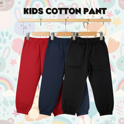 Sakuya Breathable Cotton Set of 3 Pant Set for Nightwear Sleepwear Casual Travel for Unisex Kids Boys Girls