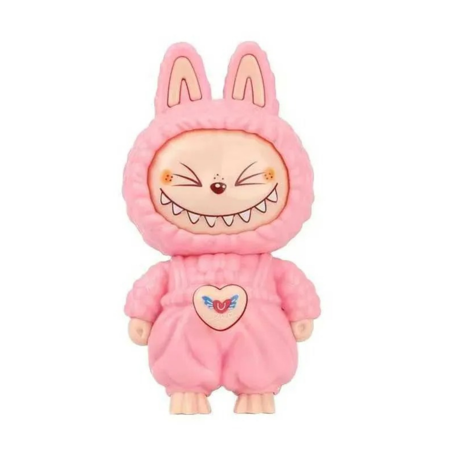 Labubu Keychain STEM Toy | Cute Collectible Key Ring for Kids & Adults | Durable Mini Labubu Figure Keychain | Fun STEM Learning Toy for Bag, Car, Desk & Backpack Accessories