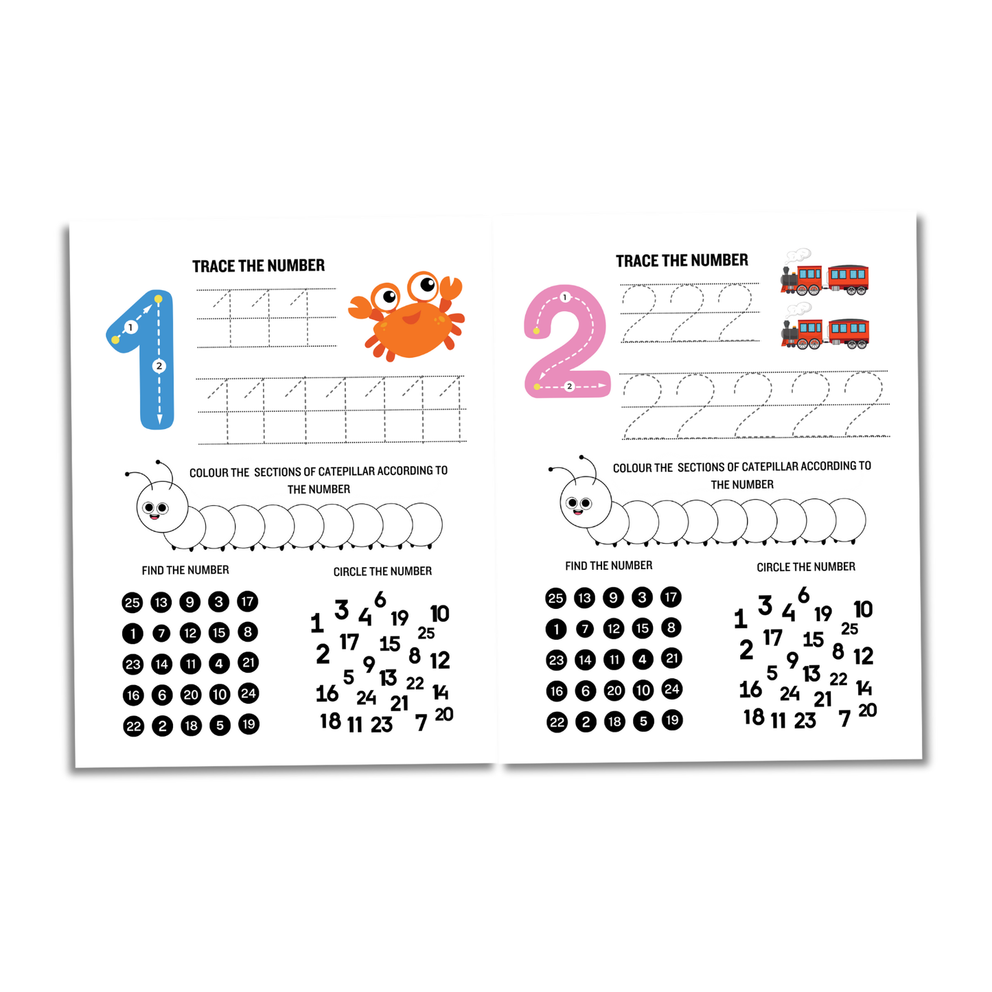 Number Tracing Book for Toddlers – Fun Learning for Ages 2+ – Ideal for Preschool and Kindergarten - Sakuya