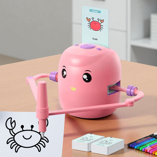 Sakuya Smart Robot for Boys | Interactive Electric Robot for Boys & Girls | Smartivity Toys Educational Gift | Kids Birthday Gift | Unique Toys for Kids |Creative Art Drawing for 6-12 Years | - Pink