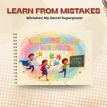 Repair Plan Kids Book | Learning from Mistakes SEL Activity Book for Kids | Mindfulness, Emotions, Good Habits, Self-Control & Social Skills Workbook for Ages 5+