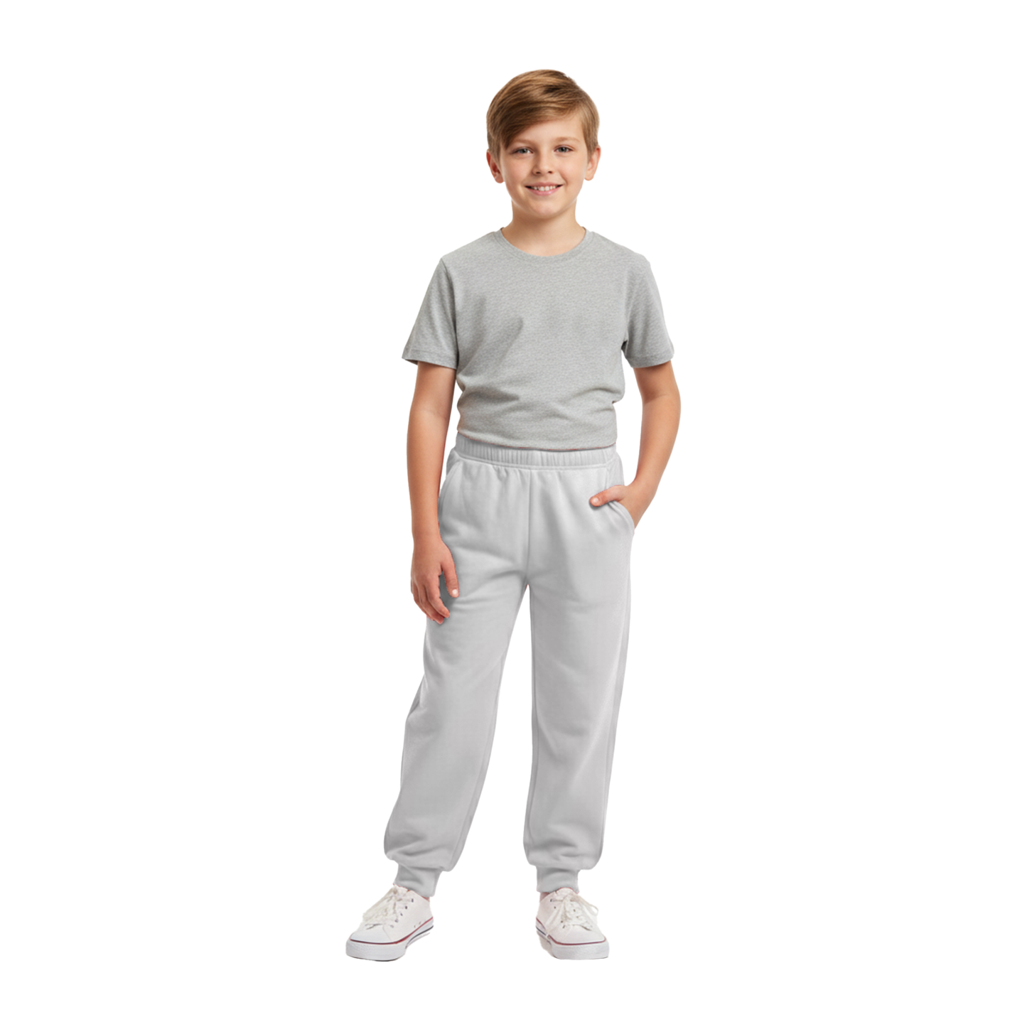 Sakuya Cotton Pants for Kids | Soft & Breathable Pajama Bottoms with Elastic Waistband (Pack of 1)