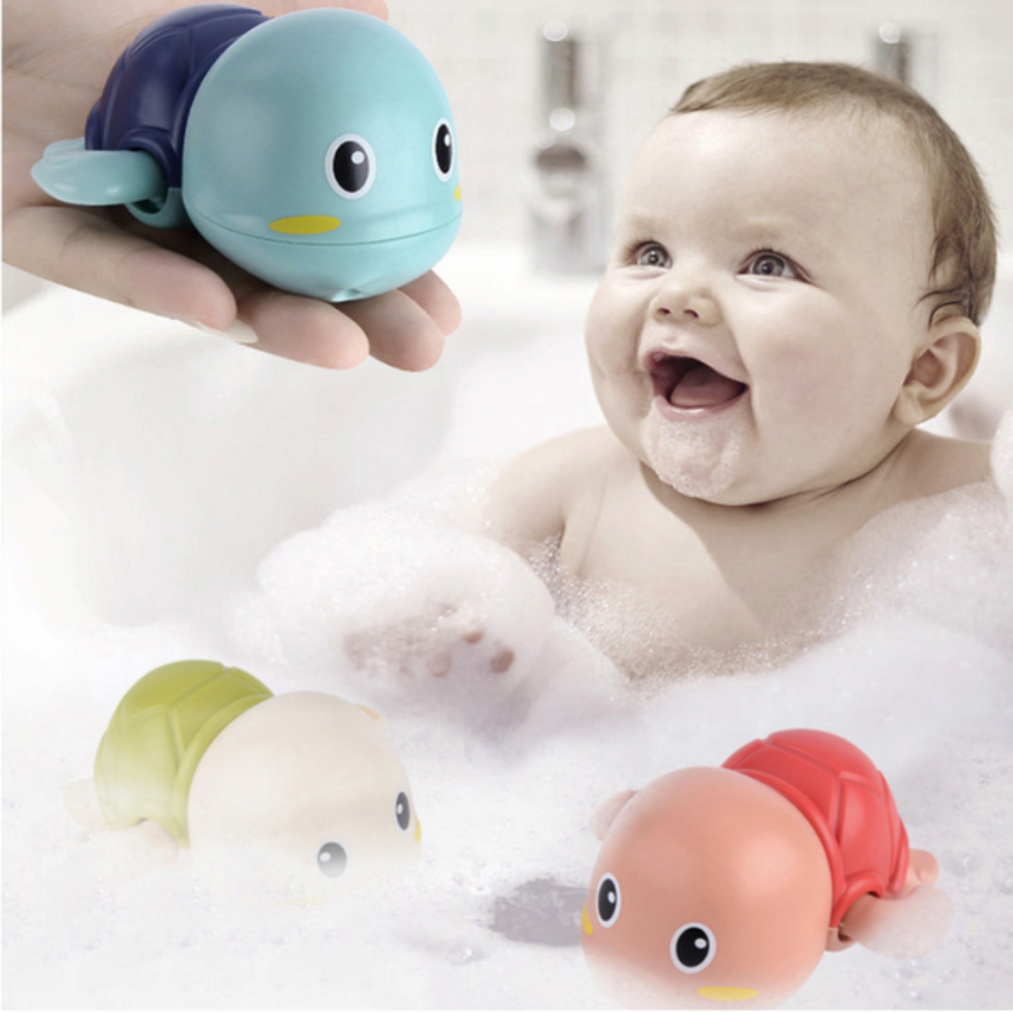 Bath Toy Swimming Turtle – Fun and Safe Bath Time for Toddlers