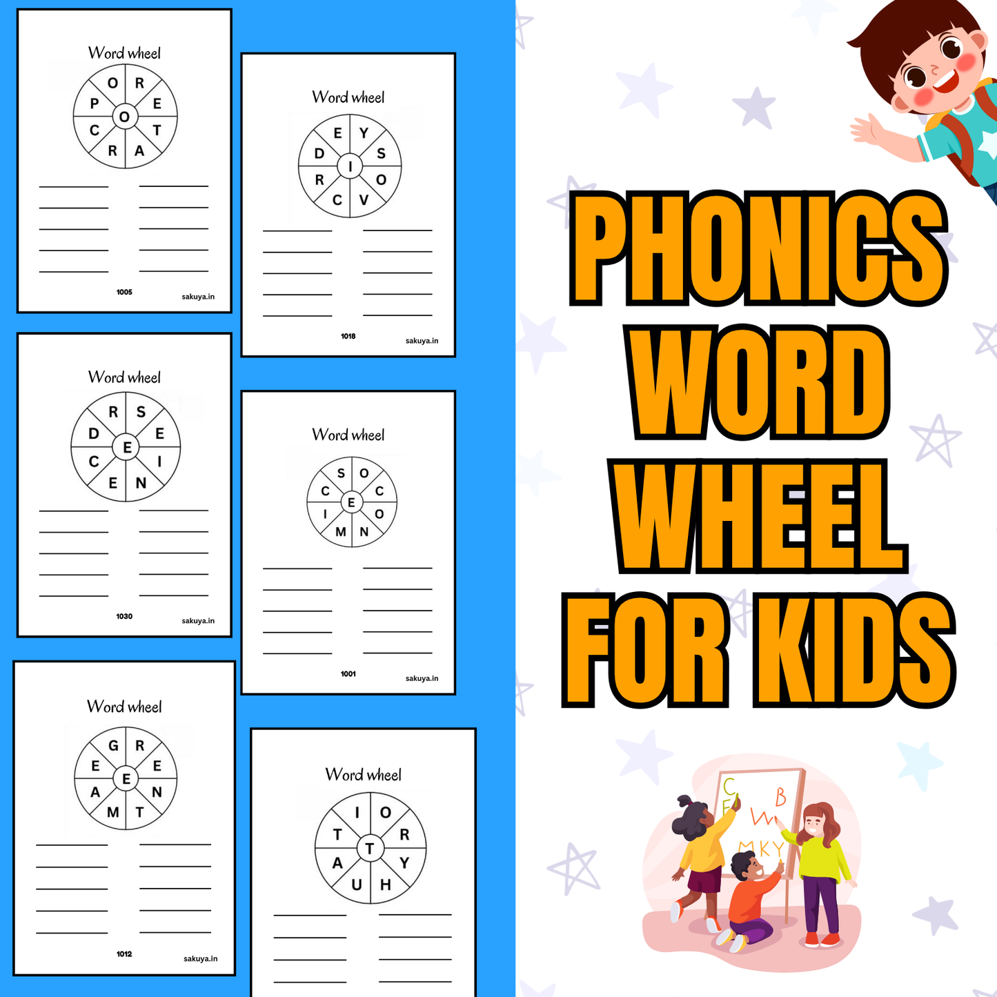 Sakuya Kids' Digital Workbook – 4000 Pages of Fun & Learning!