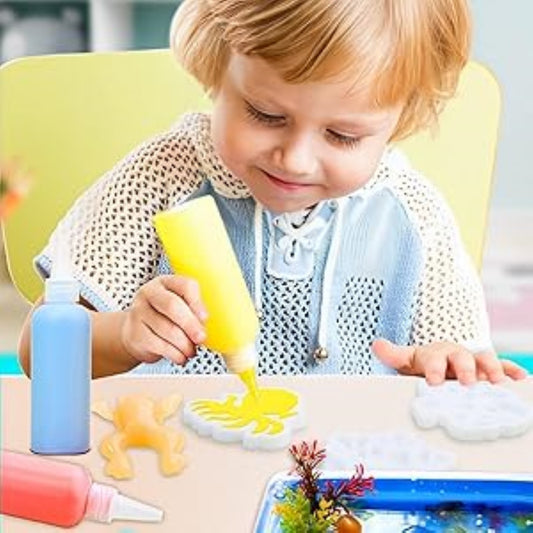 Handmade DIY Magic Toy Kit for Kids – Creative Parent-Child Activity Set with Vibrant Colors and Safe Materials, Perfect for Social Skills and Imagination Building