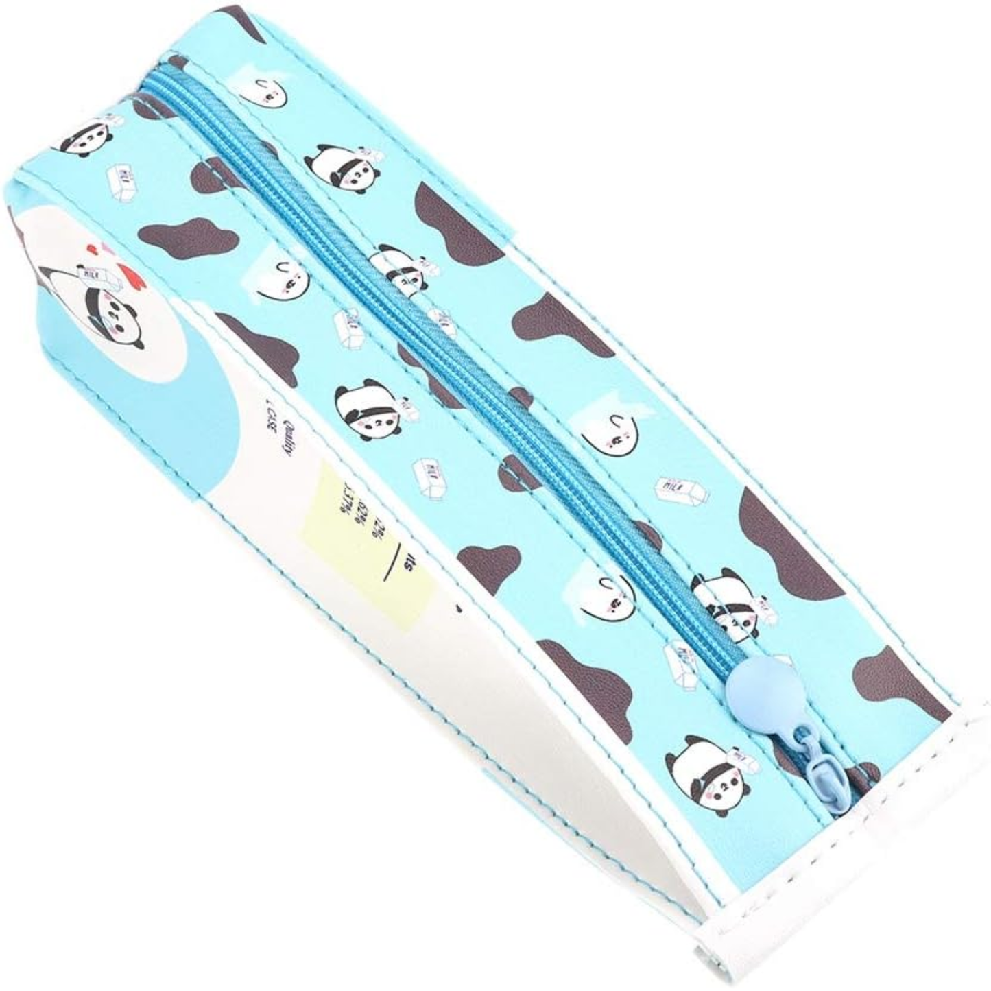 Sakuya Milk PU Pencil Case | Large Capacity Creative Pencil Pouch For School Kids, College, Office| Portable Student Stationary Bag - Sakuya