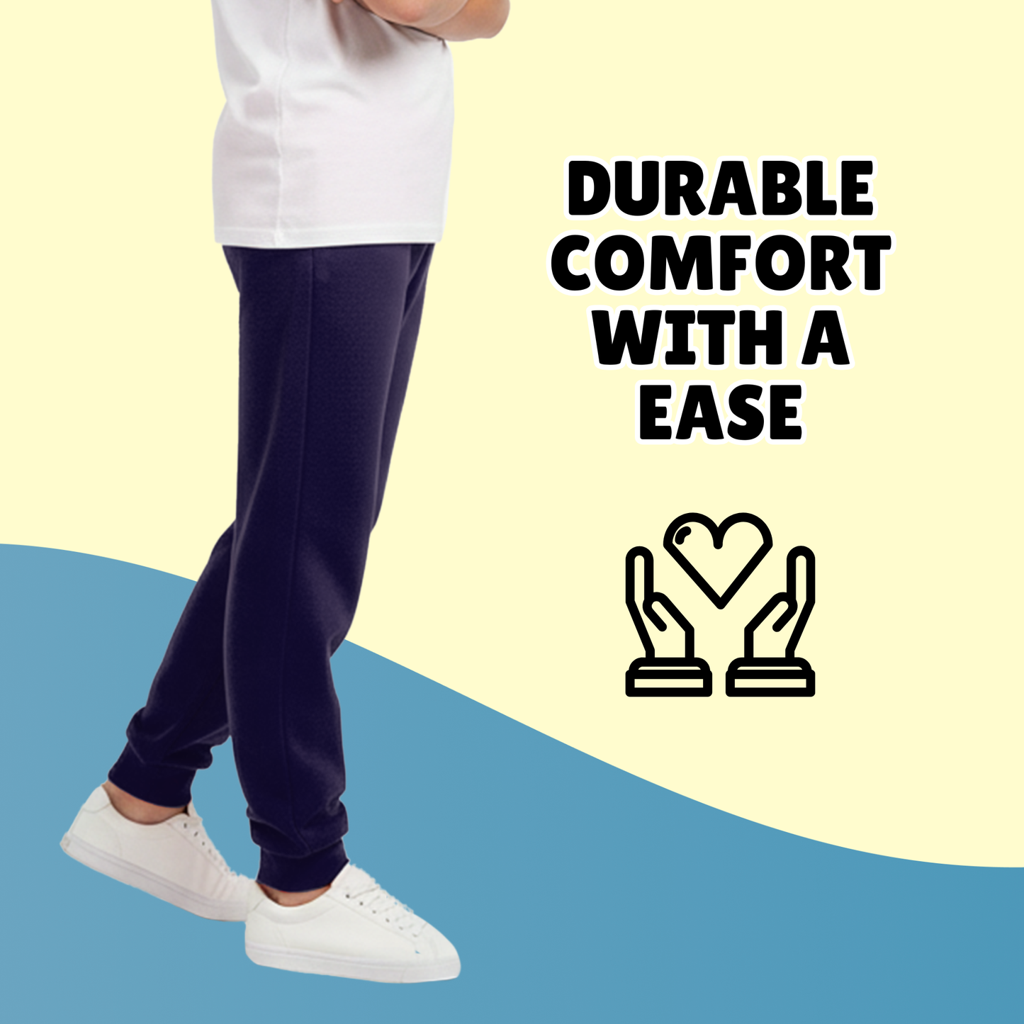 Sakuya Breathable Cotton Set of 2 Pant Set for Nightwear Sleepwear Casual Travel for Unisex Kids Boys Girls