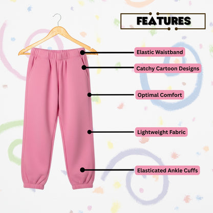 Sakuya Breathable Cotton Set of 3 Pant Set for Nightwear Sleepwear Casual Travel for Unisex Kids Boys Girls