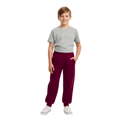 Sakuya Cotton Pants for Kids | Soft & Breathable Pajama Bottoms with Elastic Waistband (Pack of 1)