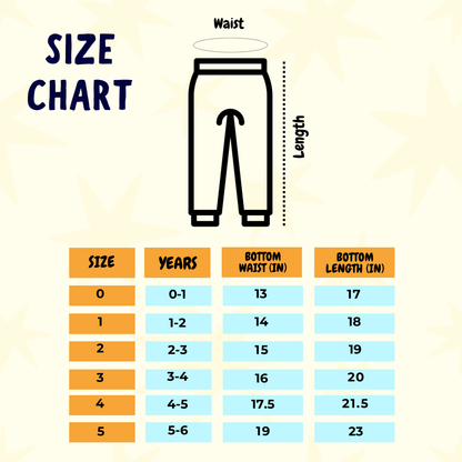 Sakuya Black joggers for boys, soft night pant, sporty track bottom suited to 1-5 years kids with racing design, comfy elastic waist full length wear, casual sleep trousers children will love