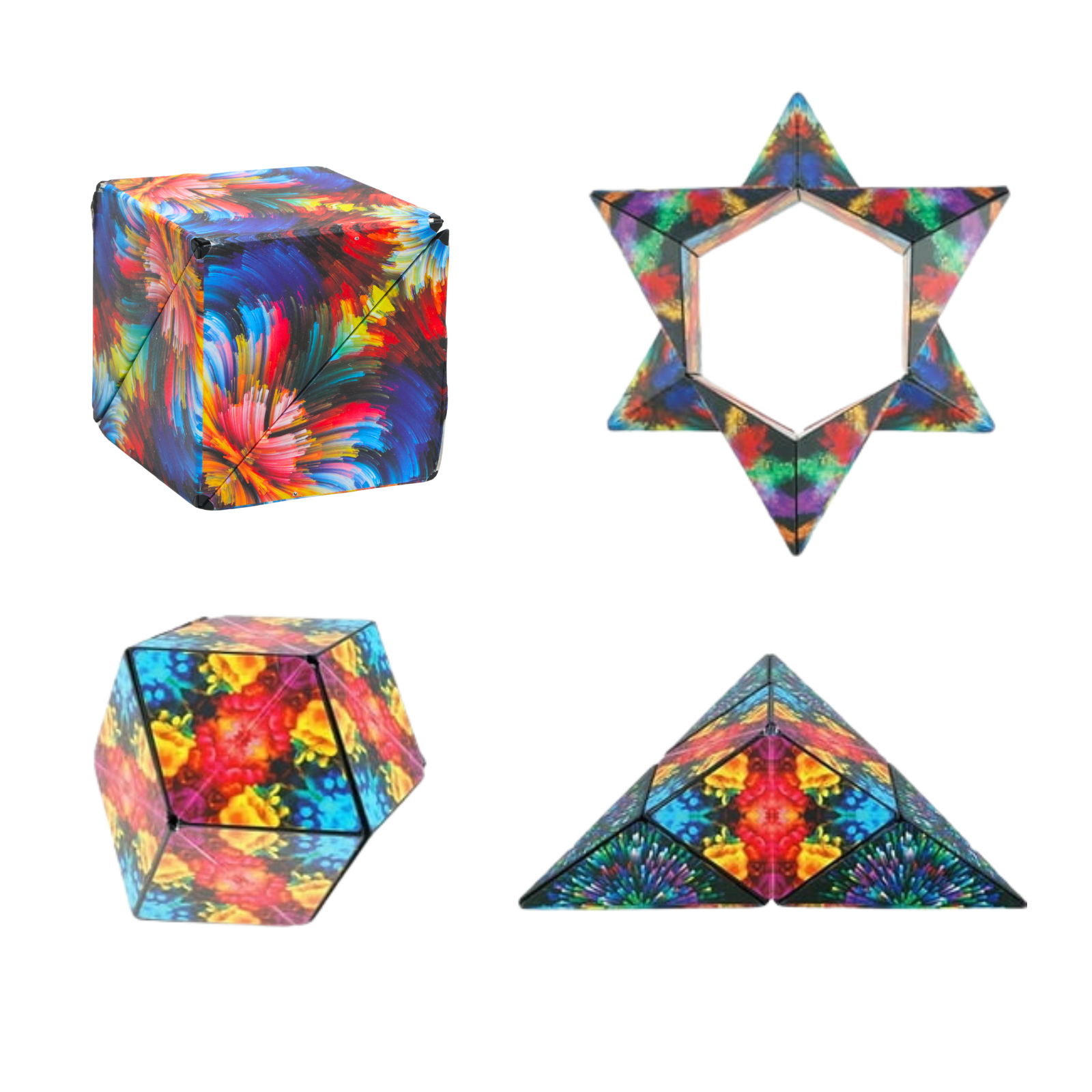 Sakuya Magnetic Cube 3D Puzzle Infinity Cubes for Kids|Shape Shifting Puzzle Box |Puzzle Fun Cube| Challenging Fun Game Cube Transforms Into Over 70 Shapes - Sakuya