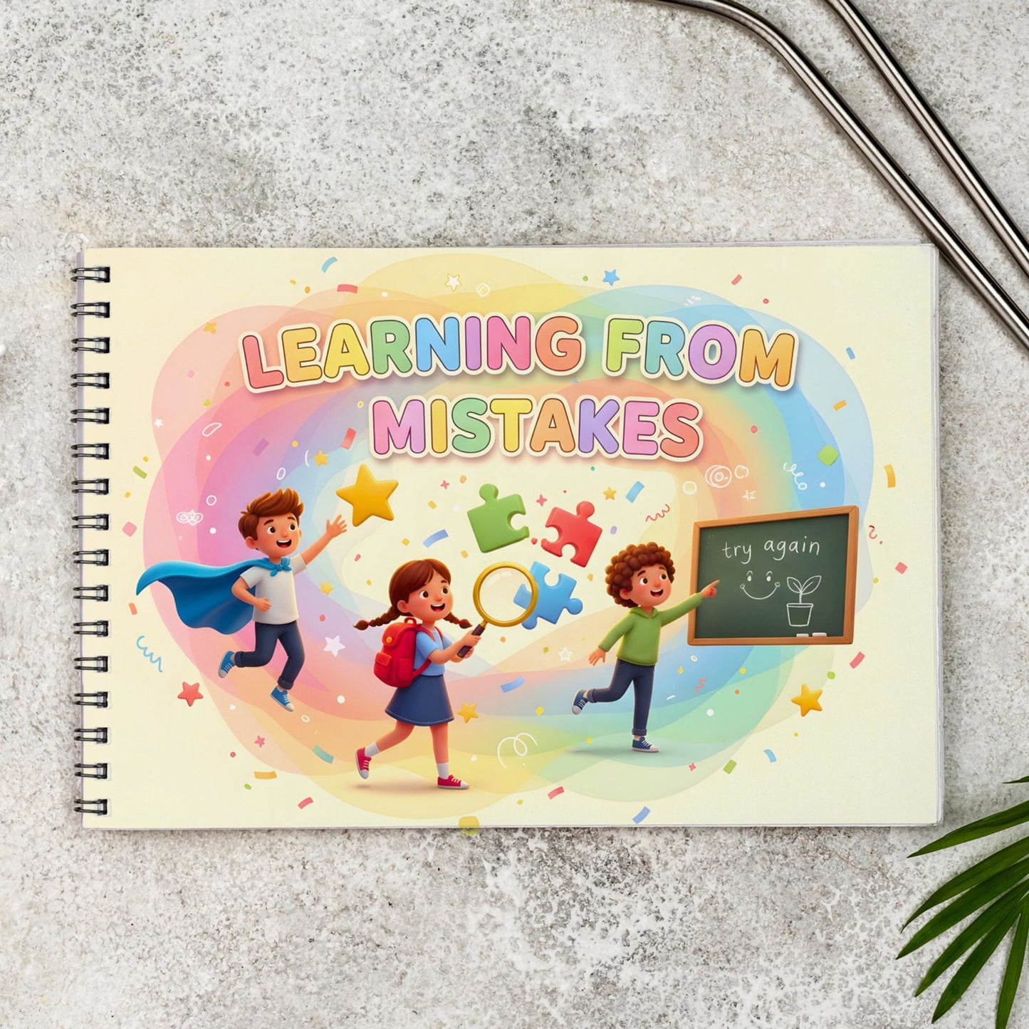 Repair Plan Kids Book | Learning from Mistakes SEL Activity Book for Kids | Mindfulness, Emotions, Good Habits, Self-Control & Social Skills Workbook for Ages 5+