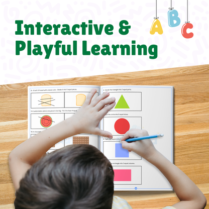 Sakuya Fraction Puzzle Book for Kids Ages 7-10 | Fun Math Activity Workbook with Fraction Games, Mazes & Brain Teasers | Learn Fractions the Easy Way | Homeschool & Classroom Learning