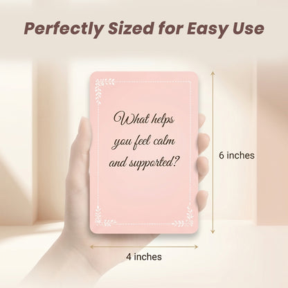 Sakuya Pregnancy Conversation Cards for Couples | 60 Pregnancy Flash Cards for Expecting Parents | Relationship Bonding Game for Moms and Dads | Baby Shower Gift for Mom to Be