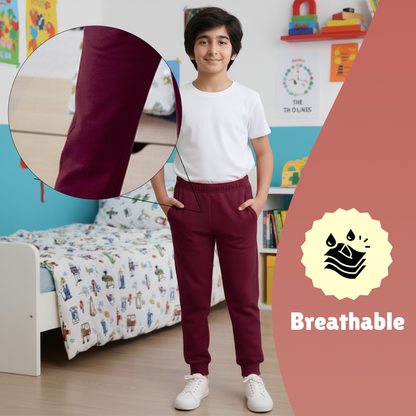 Sakuya Breathable Cotton Set of 2 Pant Set for Nightwear Sleepwear Casual Travel for Unisex Kids Boys Girls