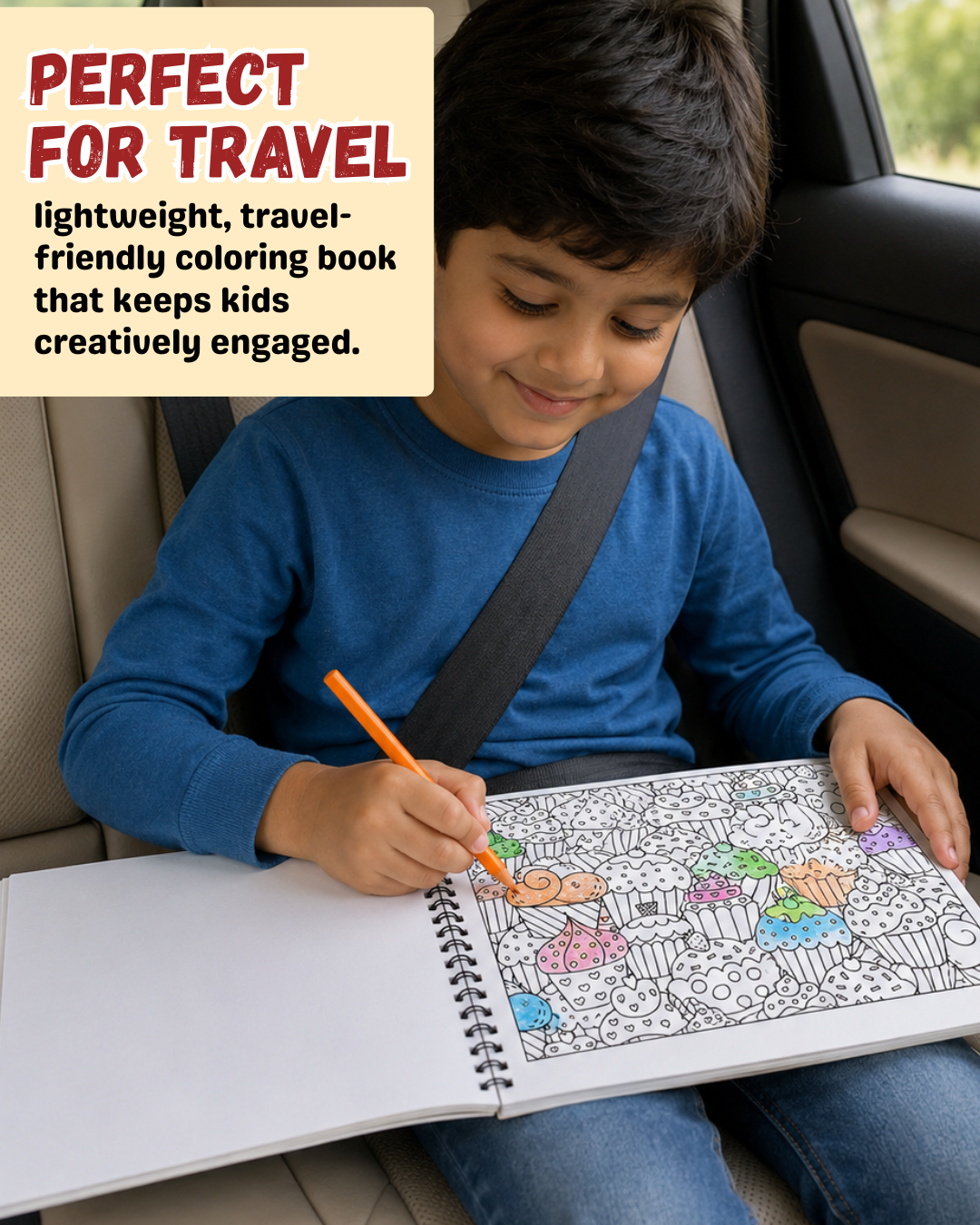 Sakuya Doodle Mandala Coloring Book for Kids | Creative Mindfulness Activity Book