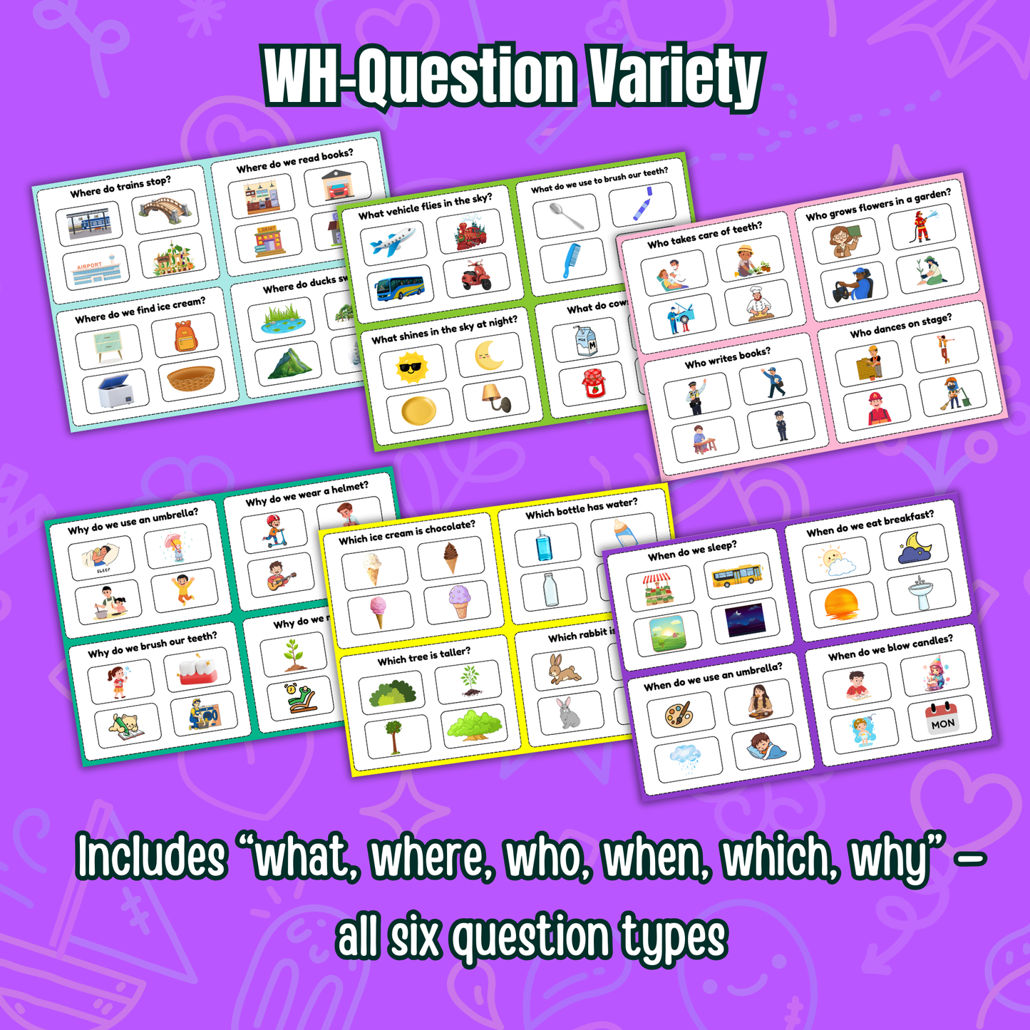 Sakuya Flash Card Learning Bundle – 100 Engaging Questions for Kids | Study, Practice & Skill Boost | kids study flash cards