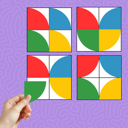 Sakuya Kids Activity Book to Develop Skill Activity Digital download | Thinking Learning Activities for kids Printable | Math geometric puzzle for children