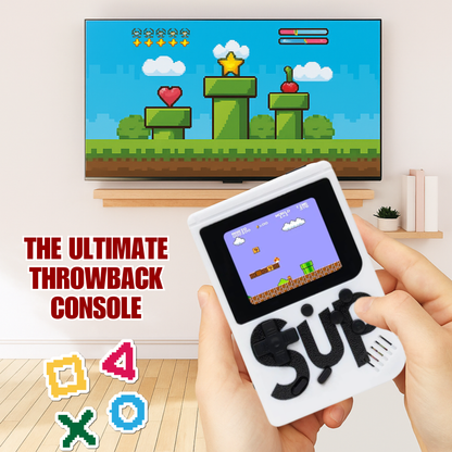 Handheld Video Game Console for Kids | Built-In Retro Games | Indoor Games for Kids Ages 7 to 15 | Good Gift for Boys and Girls | Portable Fun for Travel and Home