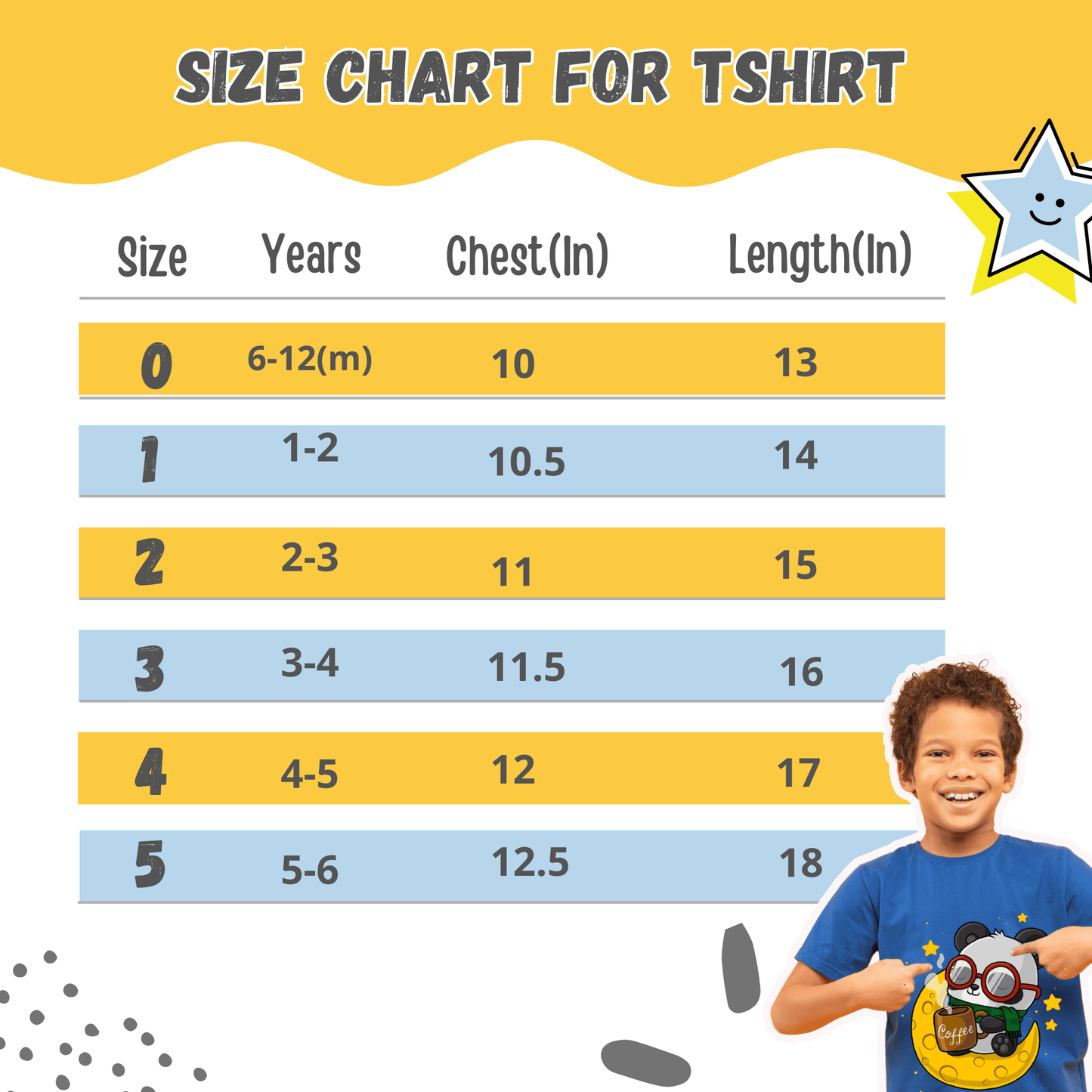 Sakuya Kids Wear Cotton T-Shirt & Jogger Pant Set – Blue Panda Print T-Shirt with Grey Jogger Pants | Unisex Outfit for Boys & Girls | Breathable Fabric, Stretch Waist, Ribbed Cuffs