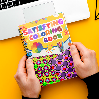 Satisfying Mandala Coloring Book for Kids – Unwind, Relieve Stress & Immerse Yourself in The Beauty of Art with Mesmerizing Patterns That Bring Joy and Relaxation to Your Mind