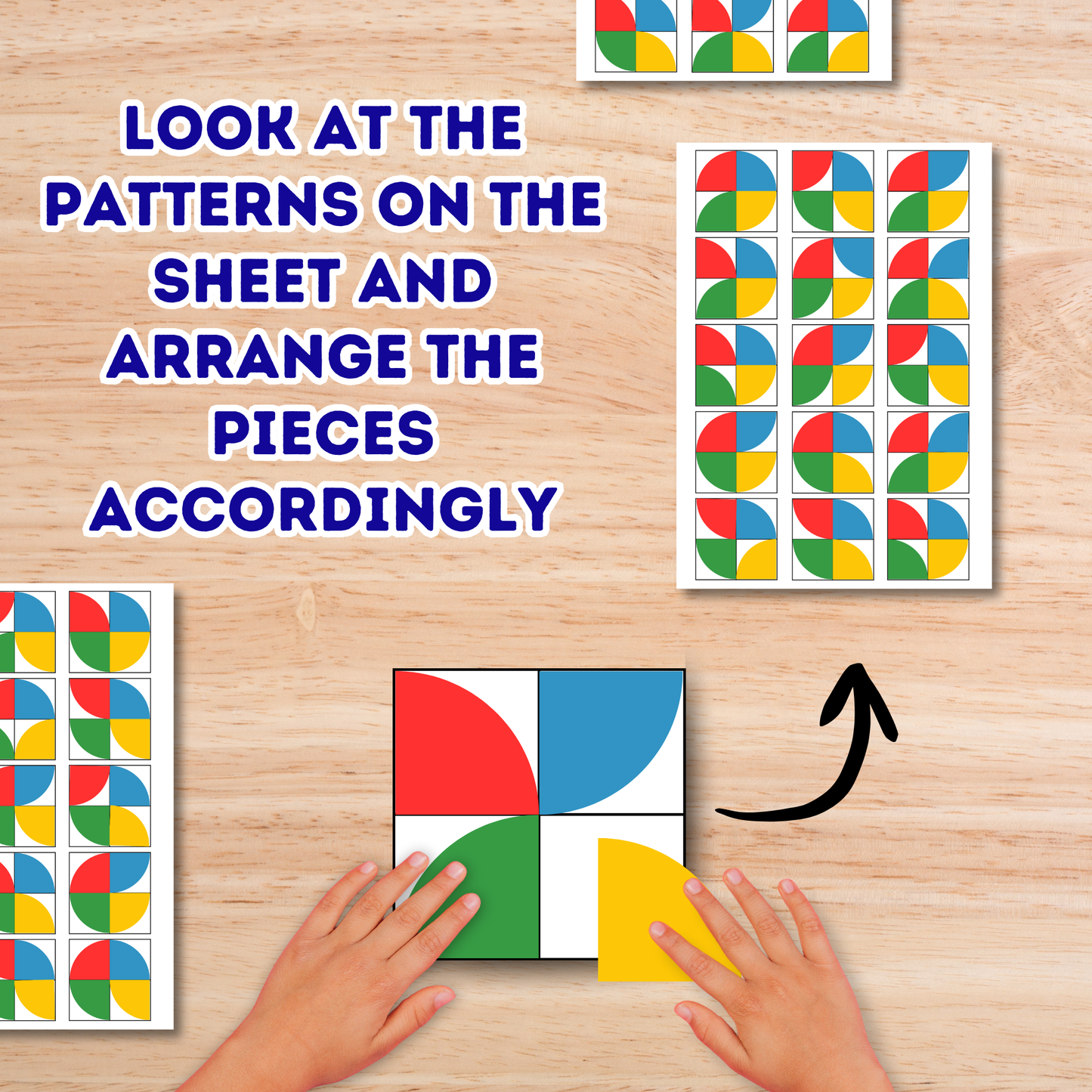 Sakuya Kids Activity Book to Develop Skill Activity Digital download | Thinking Learning Activities for kids Printable | Math geometric puzzle for children