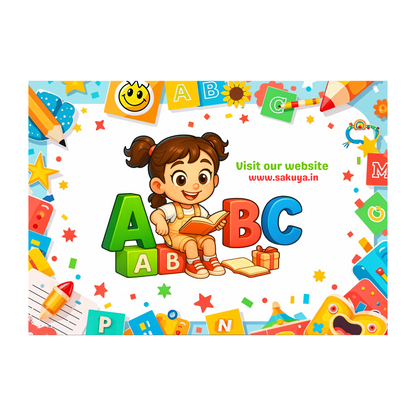 Sakuya Handwriting Practice Book for Kids | Preschool, Kindergarten, Early Learning Workbook | Improve Writing Skills, Fine Motor Development, Tracing Letters