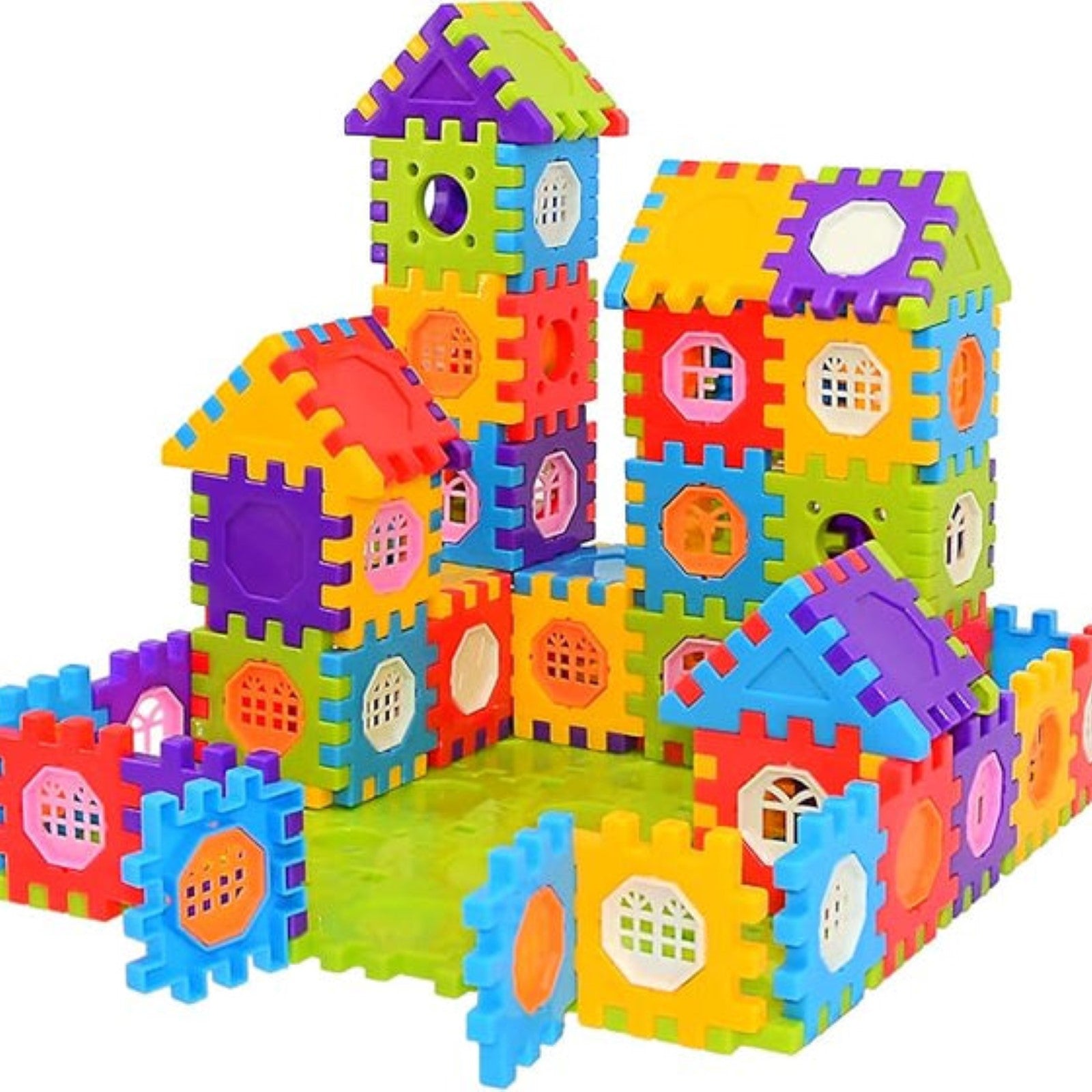 108 PCS Home Building Blocks – Creative Fun for Kids and Toddlers – Sakuya