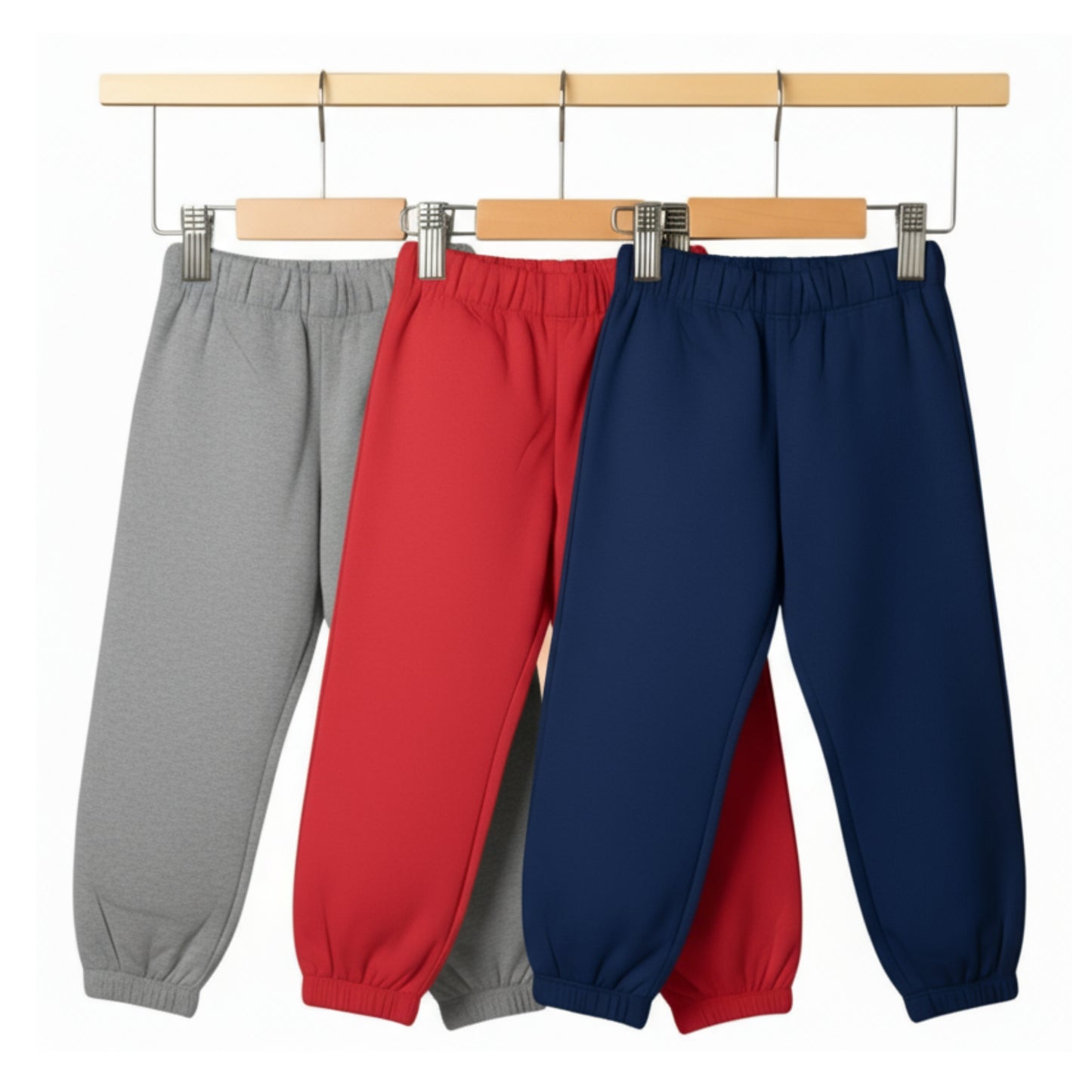 Sakuya Breathable Cotton Set of 3 Pant Set for Nightwear Sleepwear Casual Travel for Unisex Kids Boys Girls