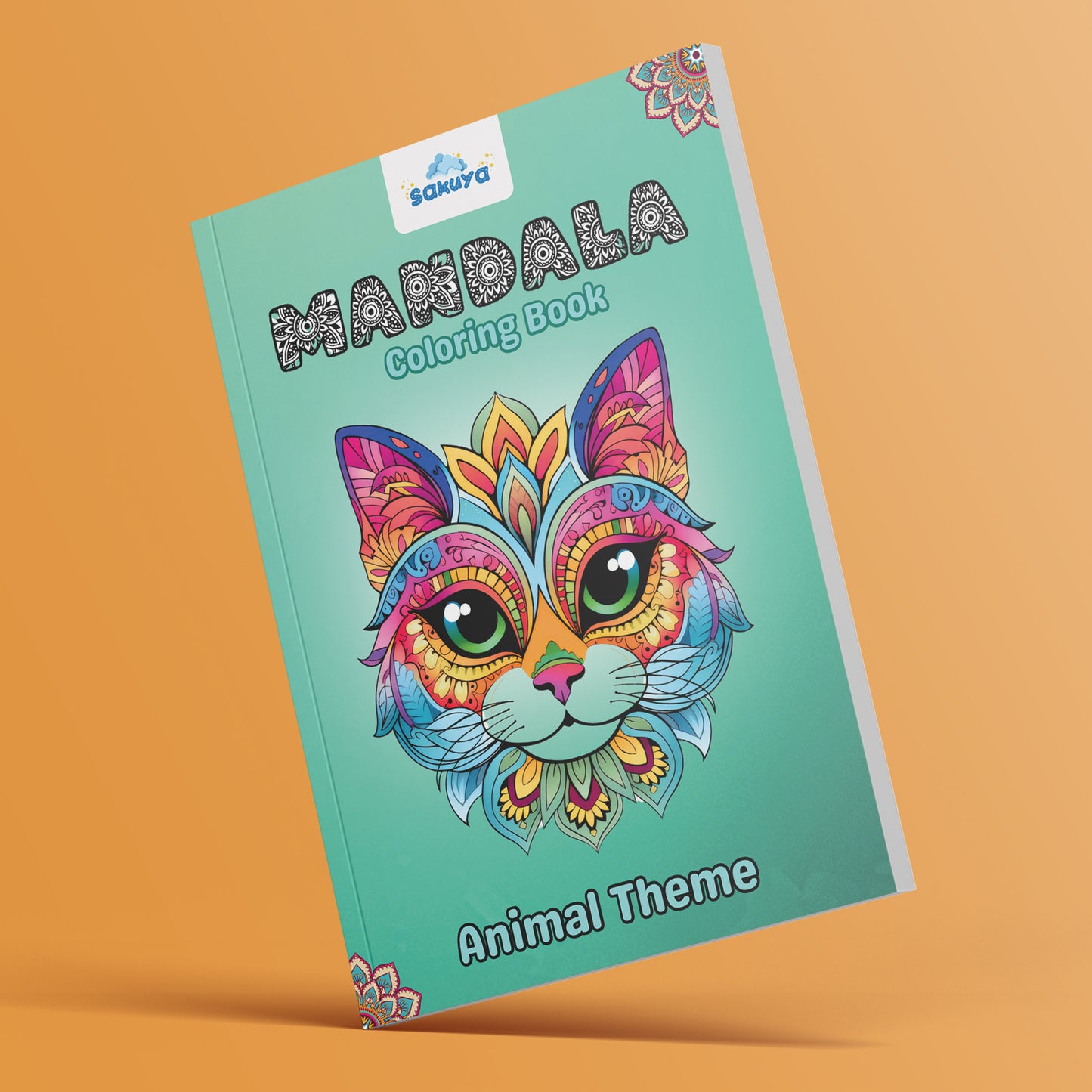 Animal Mandala Coloring Book for Kids – 50 Pages of Creative Fun for Ages 6-12 – Ideal Gift for Young Artists