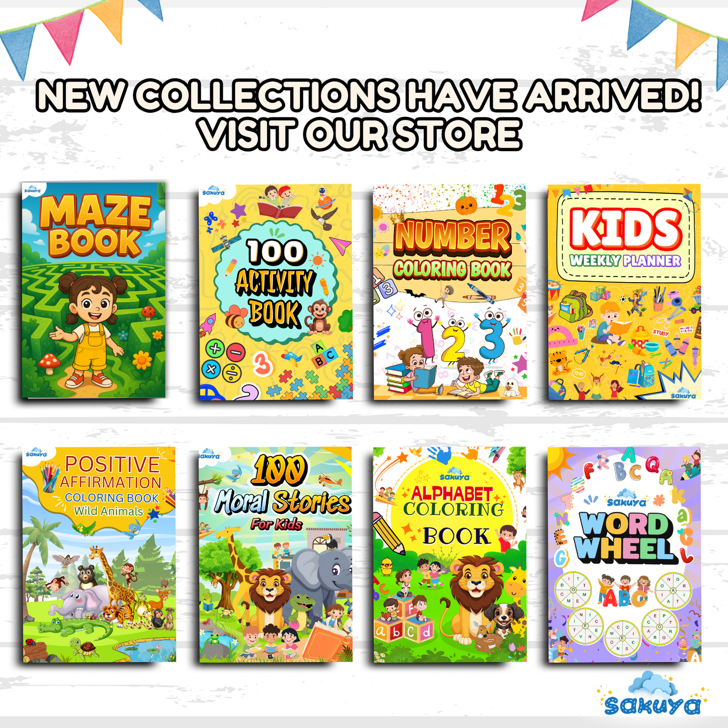 Sakuya Flash Card Learning Bundle – 100 Engaging Questions for Kids | Study, Practice & Skill Boost | kids study flash cards