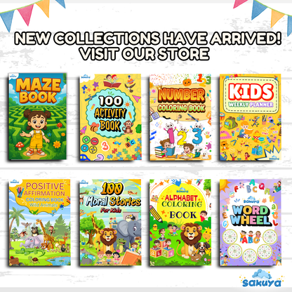 Sakuya Flash Card Learning Bundle – 100 Engaging Questions for Kids | Study, Practice & Skill Boost | kids study flash cards