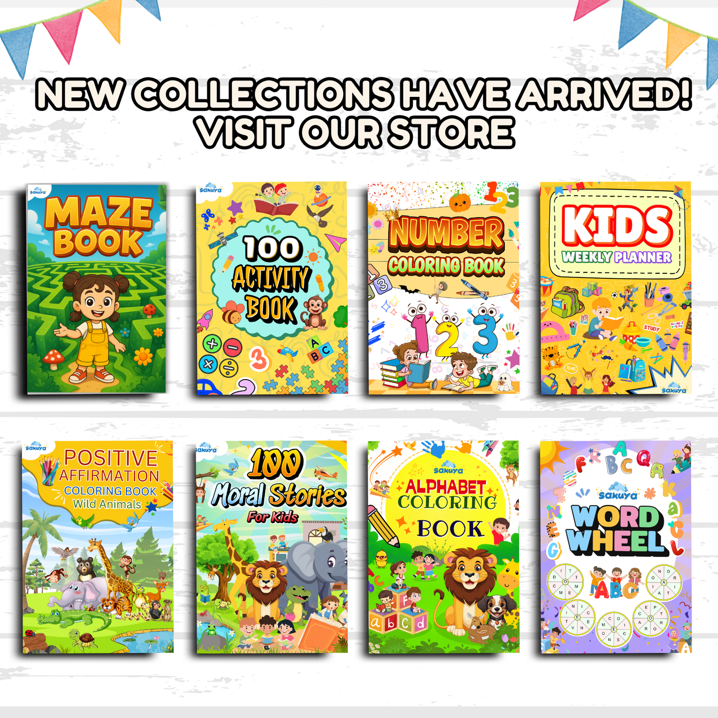 Sakuya Read and Search Activity Sheets for Kids | Printable Reading & Word Search Game | Digital Download Learning PDF