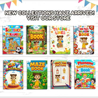 Sakuya Solar System Printable Activity Book for Kids | Homeschool Worksheets | Outer Space Learning | Educational Solar System Model for Preschool