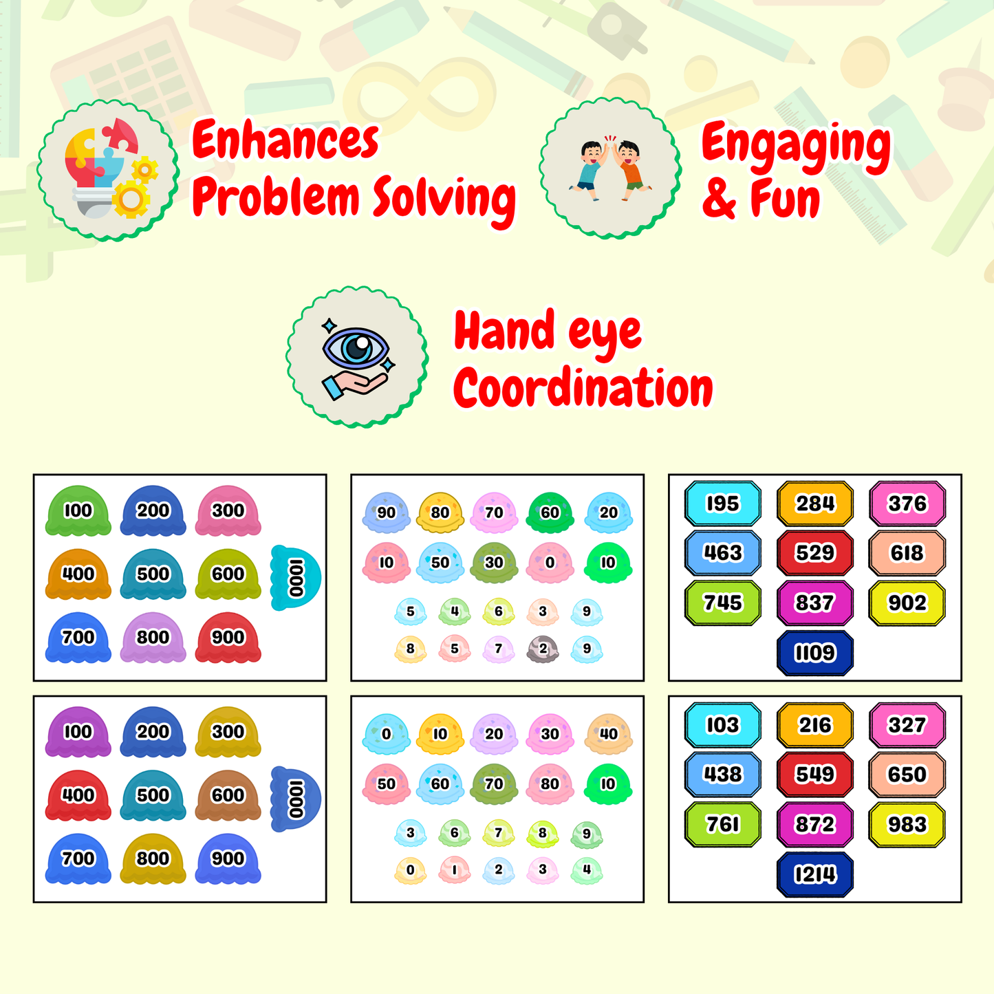 Cone Math Book for Kids | Fun Worksheets | 3D Math Learning | Math Practice Printable | Homeschool Worksheets