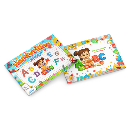 Sakuya Handwriting Practice Book for Kids | Preschool, Kindergarten, Early Learning Workbook | Improve Writing Skills, Fine Motor Development, Tracing Letters