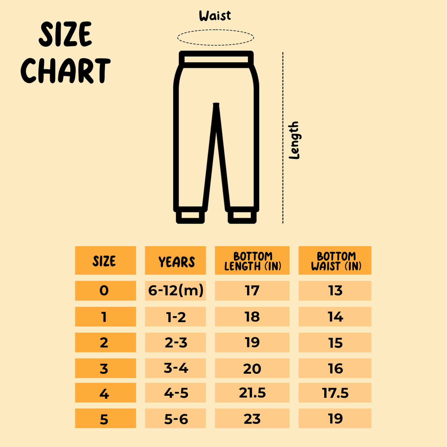 Sakuya Breathable Cotton Pant for Unisex Kids (0-5 Years) - Perfect for Nightwear, Sleepwear, and Casual Travel - Black - Sakuya