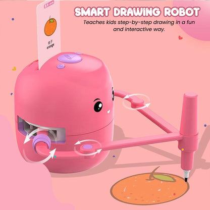 Sakuya Smart Robot for Boys | Interactive Electric Robot for Boys & Girls | Smartivity Toys Educational Gift | Kids Birthday Gift | Unique Toys for Kids |Creative Art Drawing for 6-12 Years | - Pink