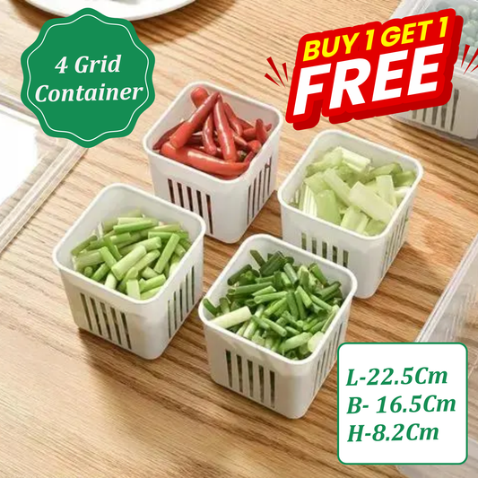 Sakuya Fridge and Freezer Storage Containers - Keep Food Fresh and Organized (Buy 1 Get 1 Free) - Sakuya