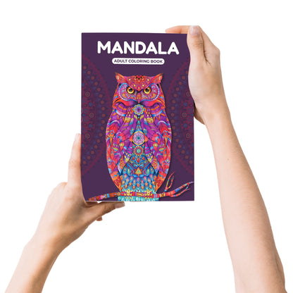 Sakuya Mandala Art Kit For Adults: Therapy Coloring Book For Stress Relief, Beginners To Advanced, With Daily Affirmations & Animal Designs, Art Therapy Books For Adult