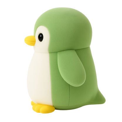 Sakuya Penguin Soft Toy Plush | Cute Stuffed Animal for Kids & Adults | Cuddly Birthday Gift, Nursery & Room Decor | Huggable Penguin Plushie for Boys & Girls Green