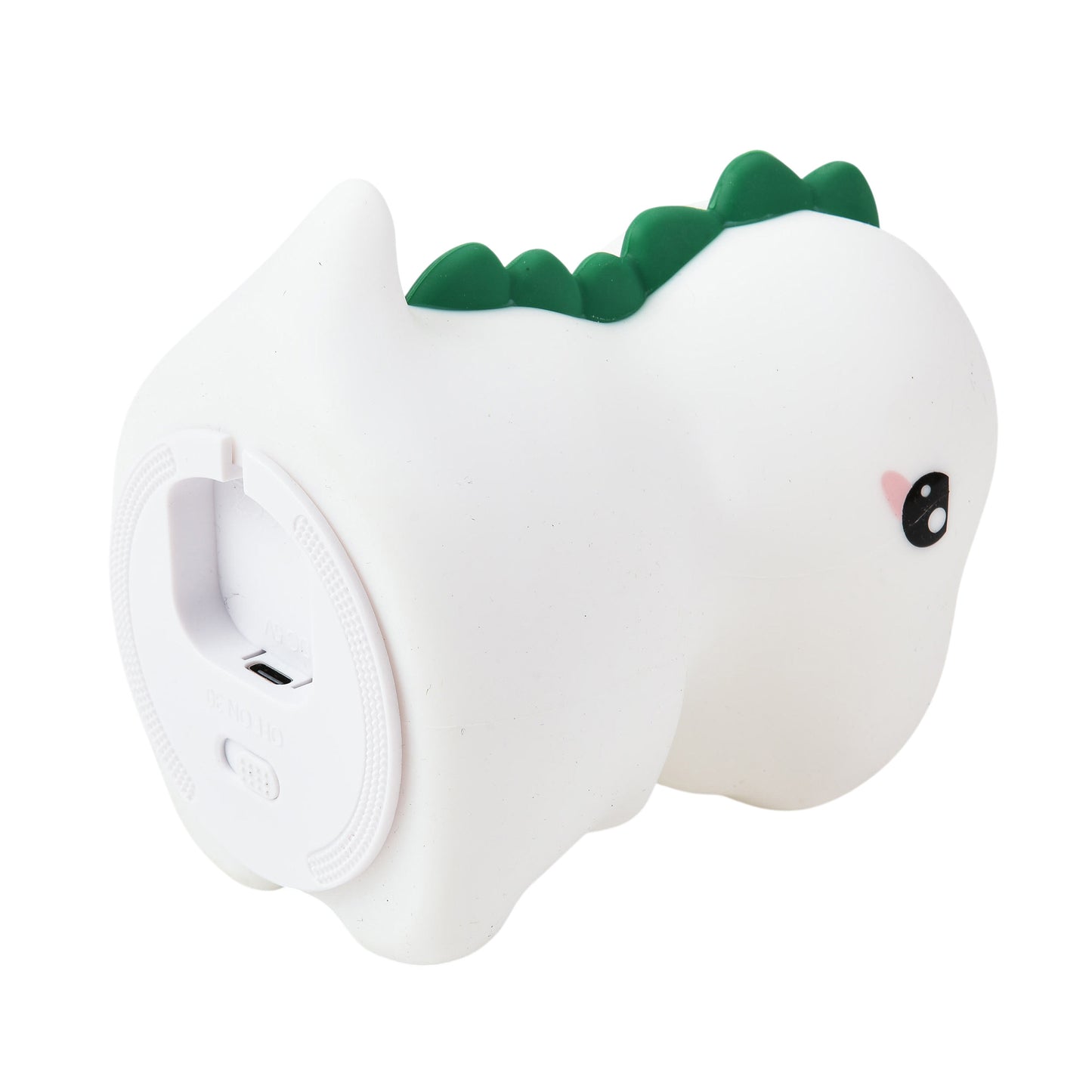 Sakuya Cute Mini Dinosaur Night Lamp for Kids Bedroom | Touch & Tap Control Color Changing Silicone LED Lamp with Rechargeable Battery | Soft Warm Light