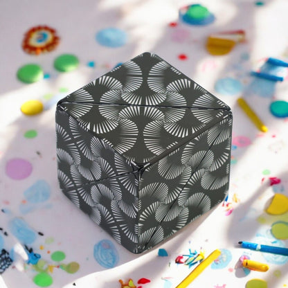 Sakuya Magnetic Cube 3D Puzzle Infinity Cubes for Kids|Shape Shifting Puzzle Box |Puzzle Fun Cube| Challenging Fun Game Cube Transforms Into Over 70 Shapes - Sakuya