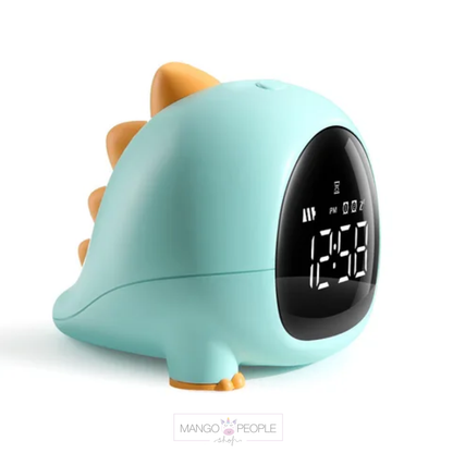 Cute Dino Digital Alarm Clock for Bedroom, Alarm Clock for Heavy Sleepers, Table Clock for Study Table, Digital Table Clock, Small Alarm Clock for Bed, Kids Alarm Clock, Desk Clock for Home