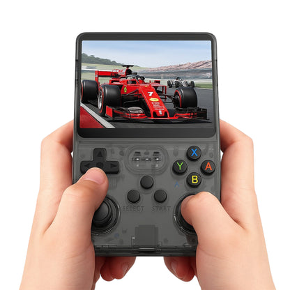Sakuya Handheld Game Console with 3.5-Inch IPS Display, 10000+ Retro Games for Kids and Adults, Dual 3D Joysticks, 3200mAh Battery, Fast Charging, Linux System for Smooth Gameplay R365